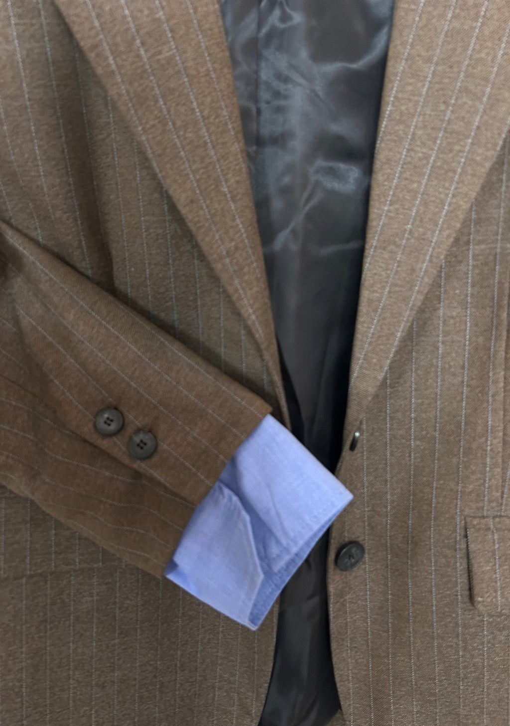 Zúrich - Oversized Pinstripe Jacket with a Relaxed Fit