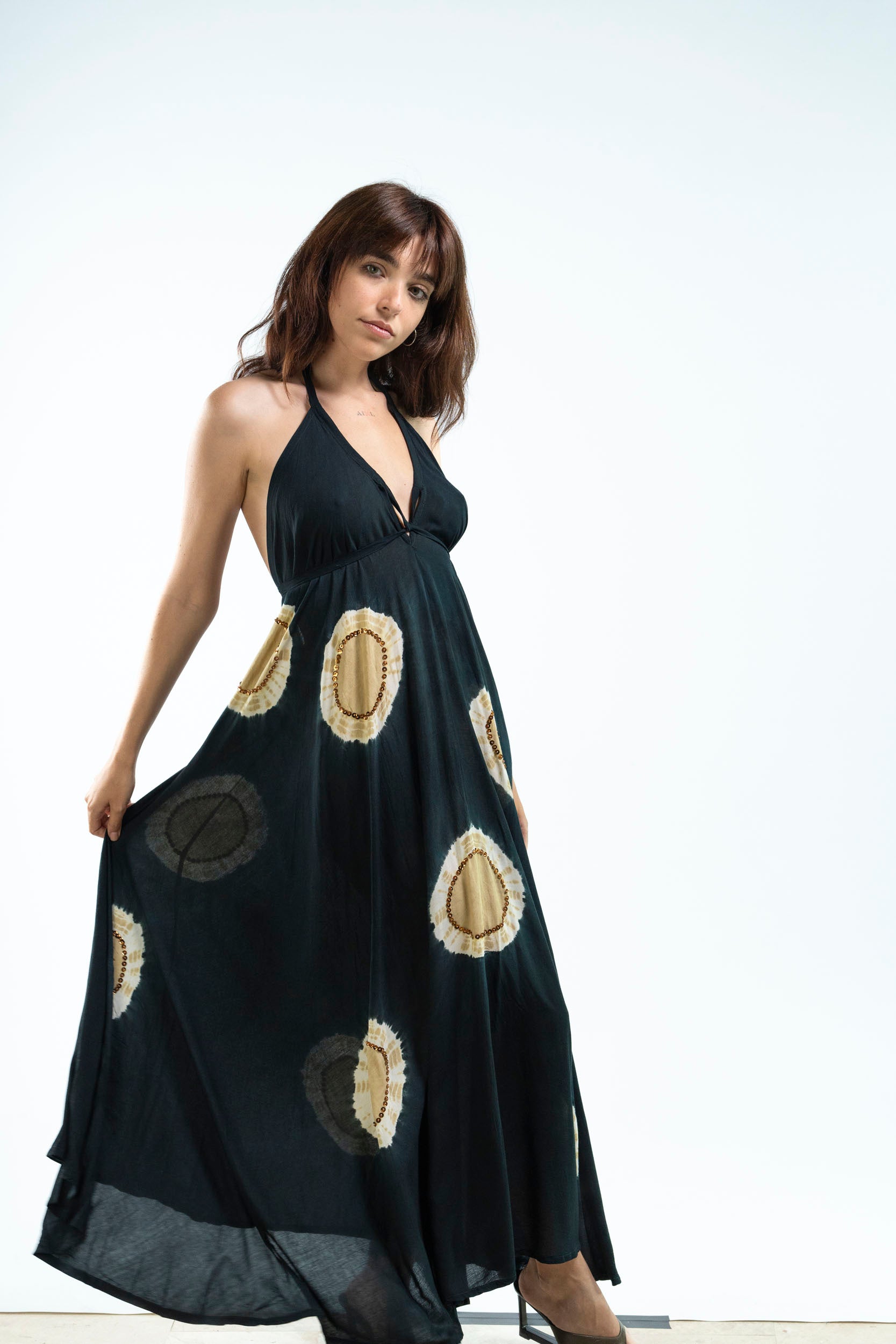 Venus Long Tie-Dye Handmade Dress